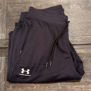 Under Armour Men's Sweatpant Tricot Knit Sport style Jogger Large Like New.